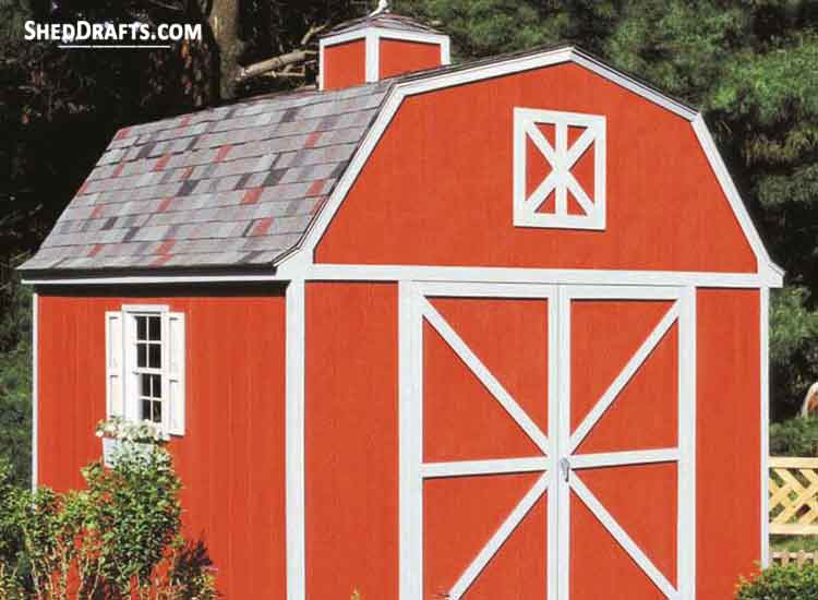 14' x 14' gable shed plans, how to build it yourself #