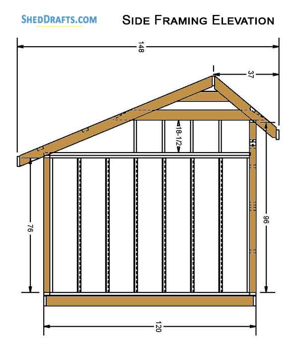 Garden Office Plans And Designs Ltd, Free Saltbox Shed Plans 10x12 Cra