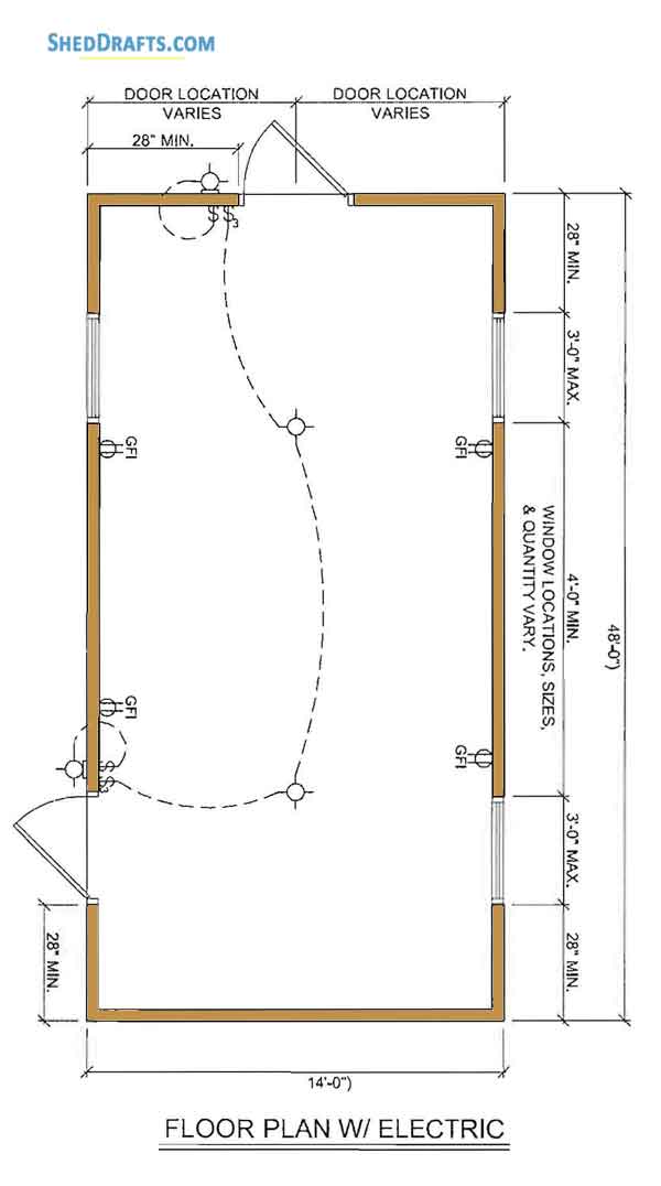 Shed Plans Layout