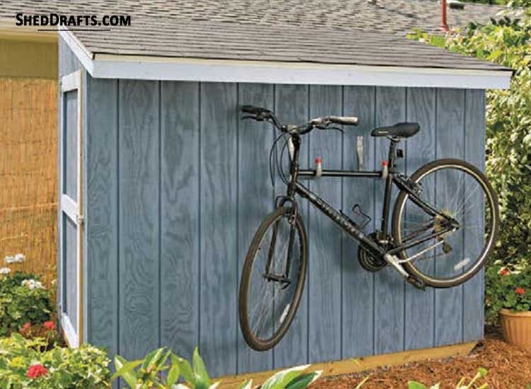 4x8 Bike Storage Lean To Shed Plans Blueprints 00 Draft Design