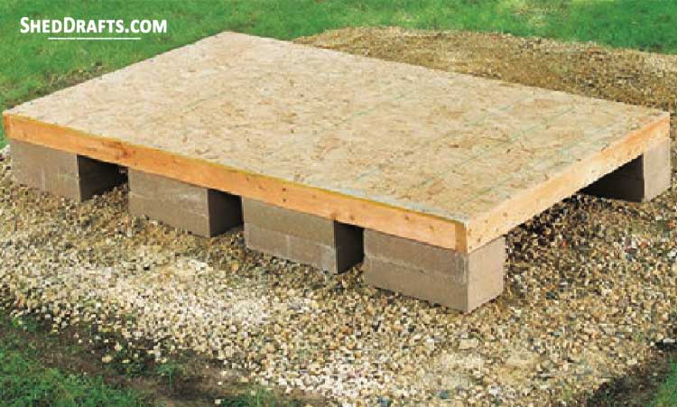 Concrete Block Shed Foundation 00 Draft Design