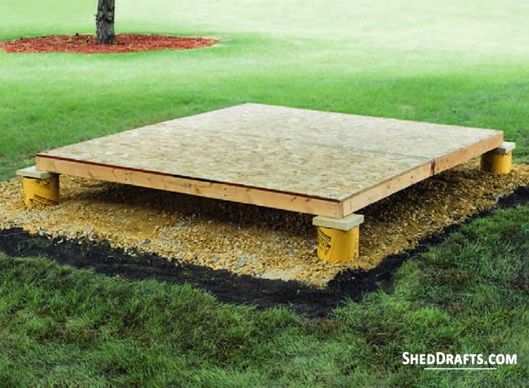 how-to-build-a-concrete-pier-shed-foundation-quickly