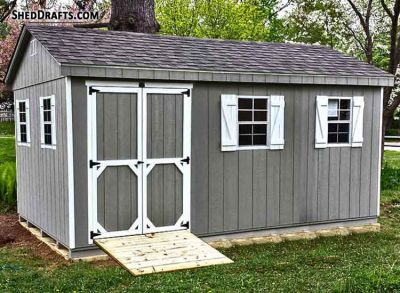 DIY Shed Plans & Blueprints With Building Instructions