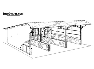 Machine Shed Plans Blueprints For Farm Equipment Storage