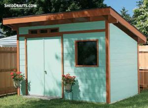 4×6 Lean To Roof Tool Shed Plans Blueprints For Potting Shed
