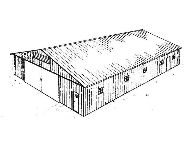 50x64 pole barn utility shed plans blueprints