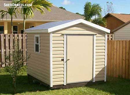 10x10 Gable Shed Framing Plans Blueprints 00 Thumb
