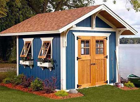 10x12 Gable Garden Shed Plans Blueprints 00 Thumb