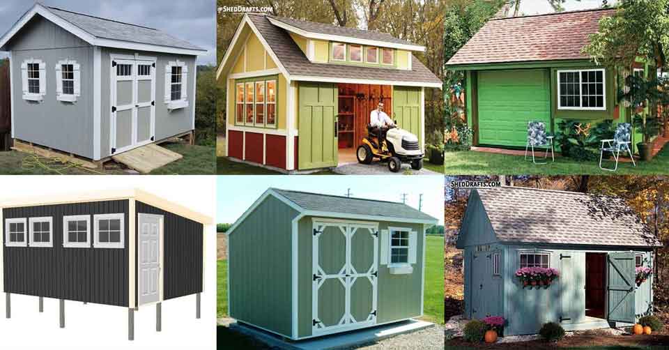 12x16 Shed Plans Index