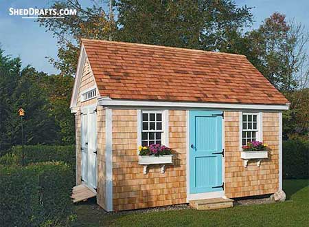 12x16 Backyard Garden Shed Plans Blueprints 00 Thumb