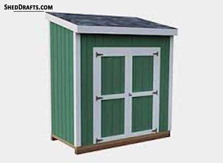 4x4 Tool Storage Shed Building Plans Blueprints 00 Thumb