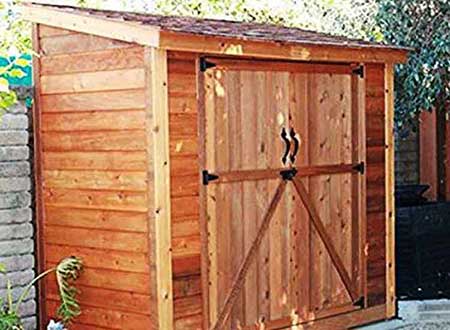 4x6 Lean To Roof Tool Shed Plans Blueprints 00 Thumb