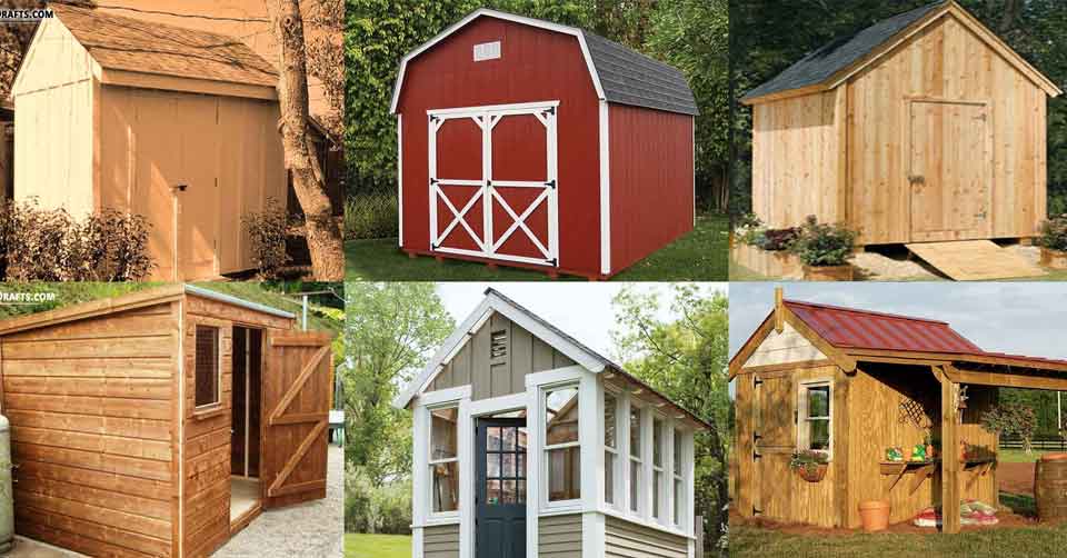 8x10 Shed Plans Index