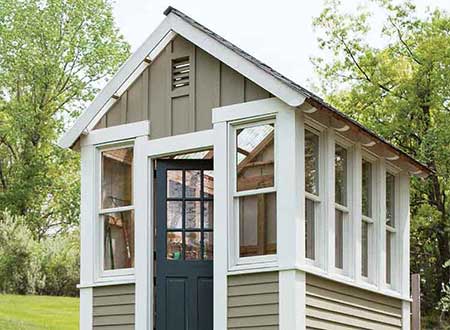 8x10 Timber Frame Garden Shed Plans Blueprints 00 Thumb