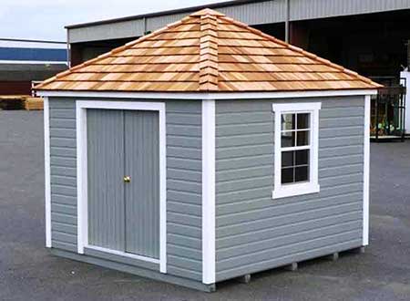 8x12 Hip Roof Storage Shed Plans Blueprints 00 Thumb