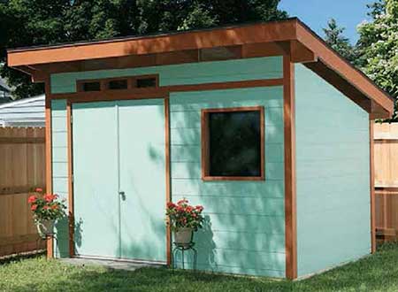 8x12 Slant Roof Utility Shed Plans Blueprints 00 Thumb