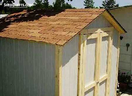 8x8 Diy Gable Shed Building Plans Blueprints 00 Thumb