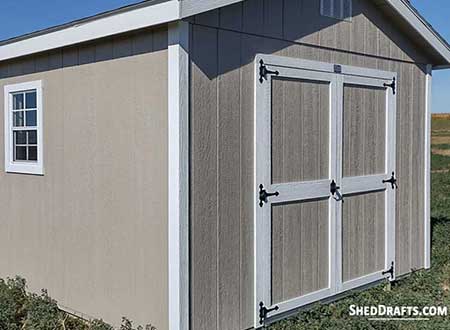 Build Double Shed Doors 00 Thumb