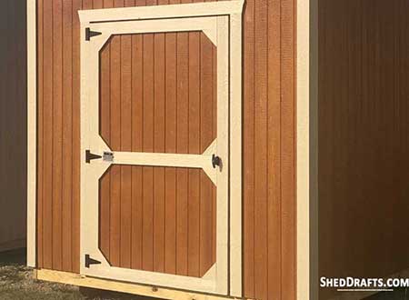 Build Single Shed Doors 00 Thumb