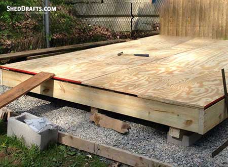 Build Wooden Shed Floor 00 Thumb