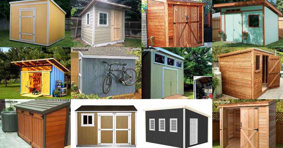 Lean To Shed Plans Top Image