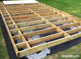 Wooden Skid Shed Foundation 00 Thumb