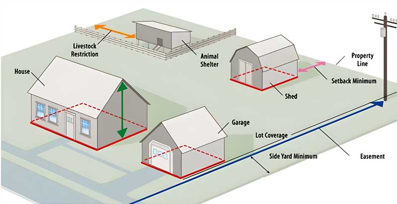 Shed Location Placement 01 Minimum Setbacks