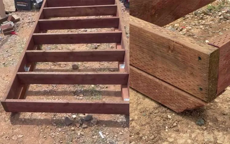 Pressure-Treated Skid Foundation