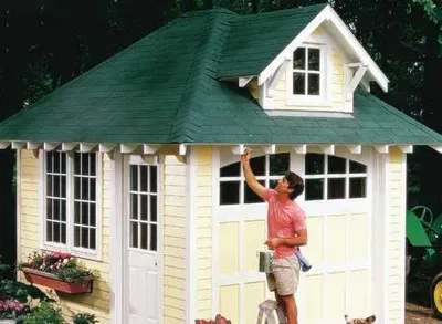 10x12 Hip Roof Storage Shed Dormer Plans