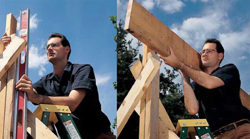 21 Hoist Ridgeboard With Supports