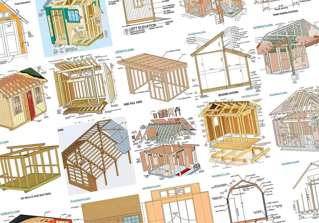 Shed Blueprints Collection