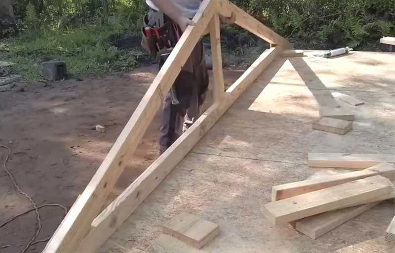 00 How To Make Shed Trusses