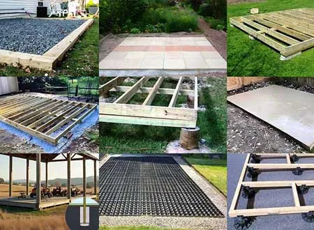 08 Shed Foundations Compared