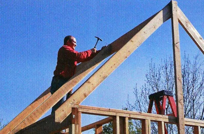 11 Rafters Installation