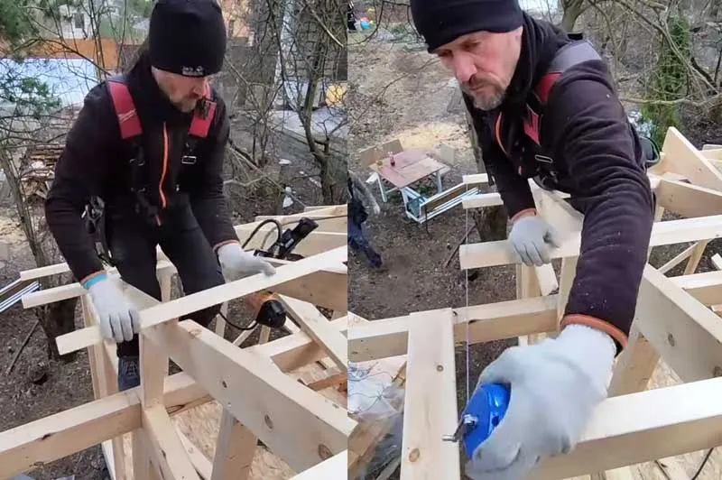 22 Shed Roof Construction