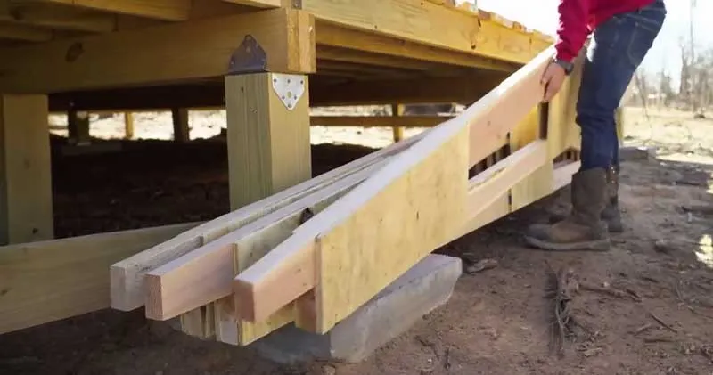 02 Gable Shed Roof Framing With Trusses Quantity