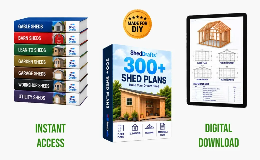 Sheddrafts Plans Pack Top Image1