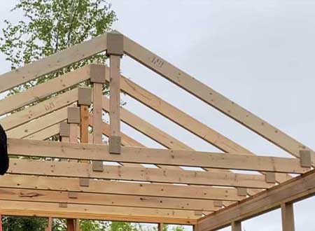 Build Shed Roof Diy Trusses