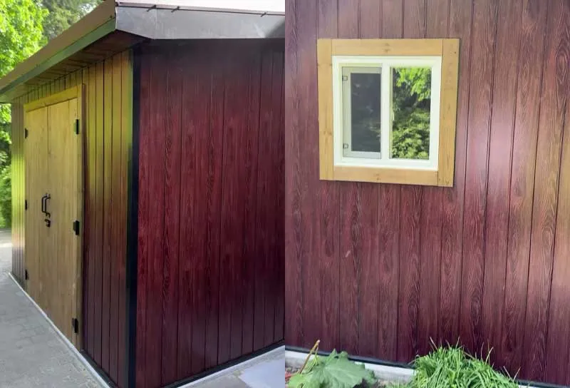 06 Aluminium Shed Siding Option
